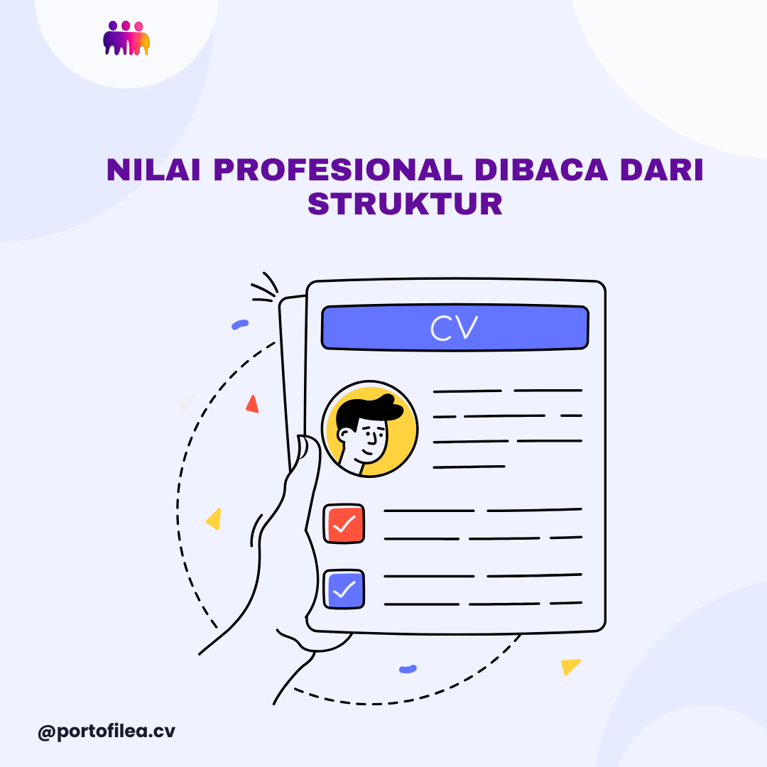 Nilai Profesional Dibaca dari Struktur
