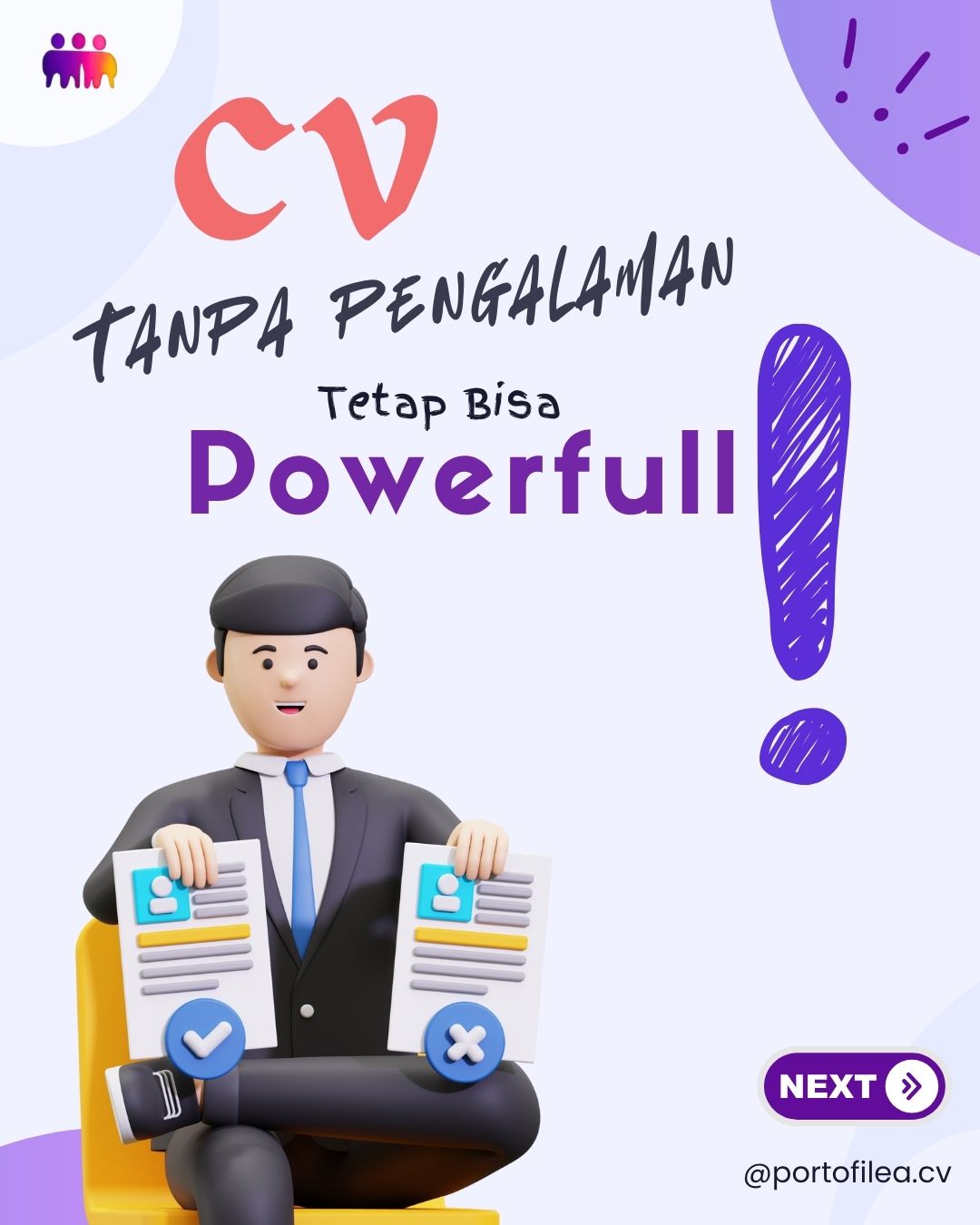 CV Tanpa Pengalaman Tetap Bisa Powerful