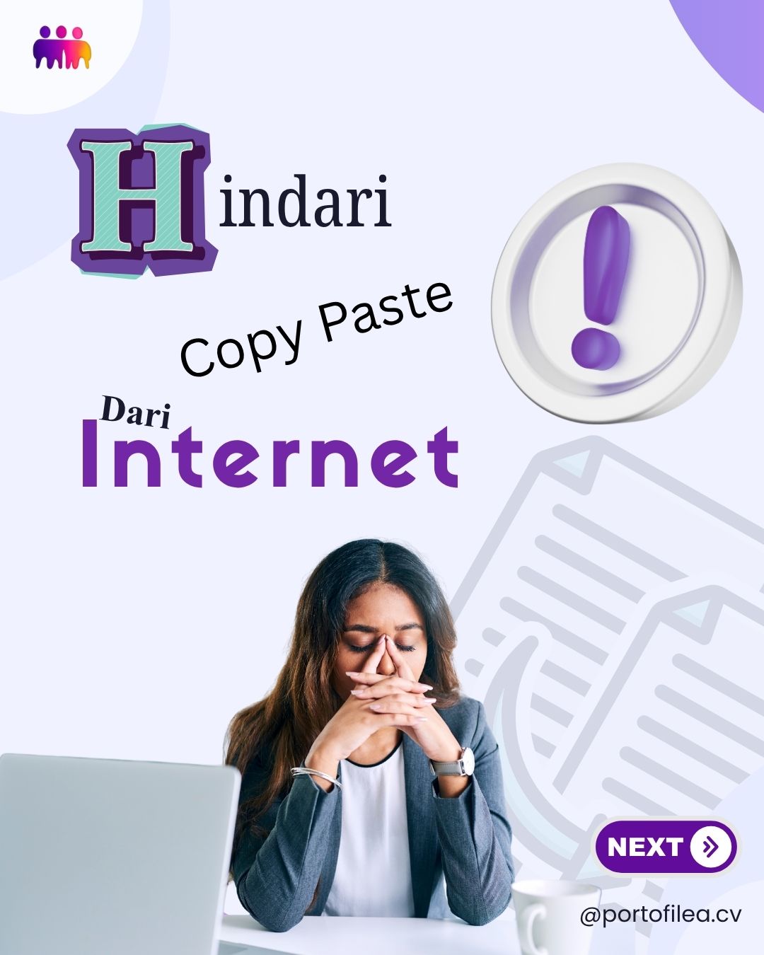 Jangan Copy Paste CV dari Internet – jasa pembuatan CV lamaran kerja Malang