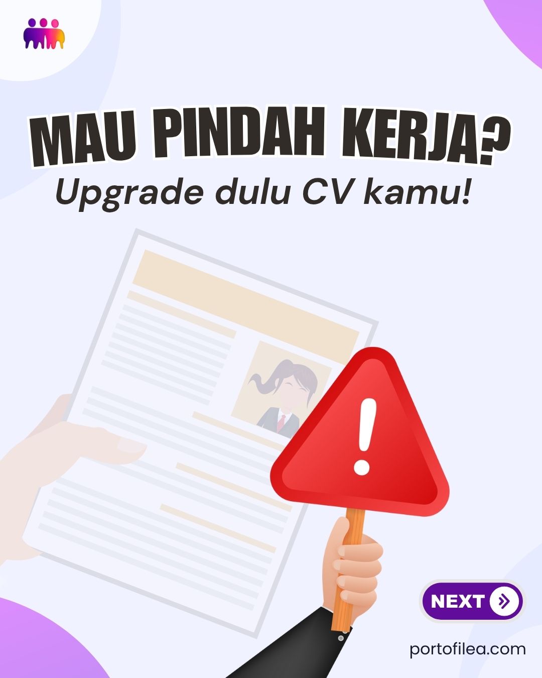 Mau pindah kerja? Upgrade dulu CV kamu!