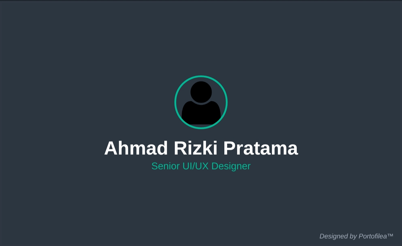 Modern Name Card: Signature Back 1