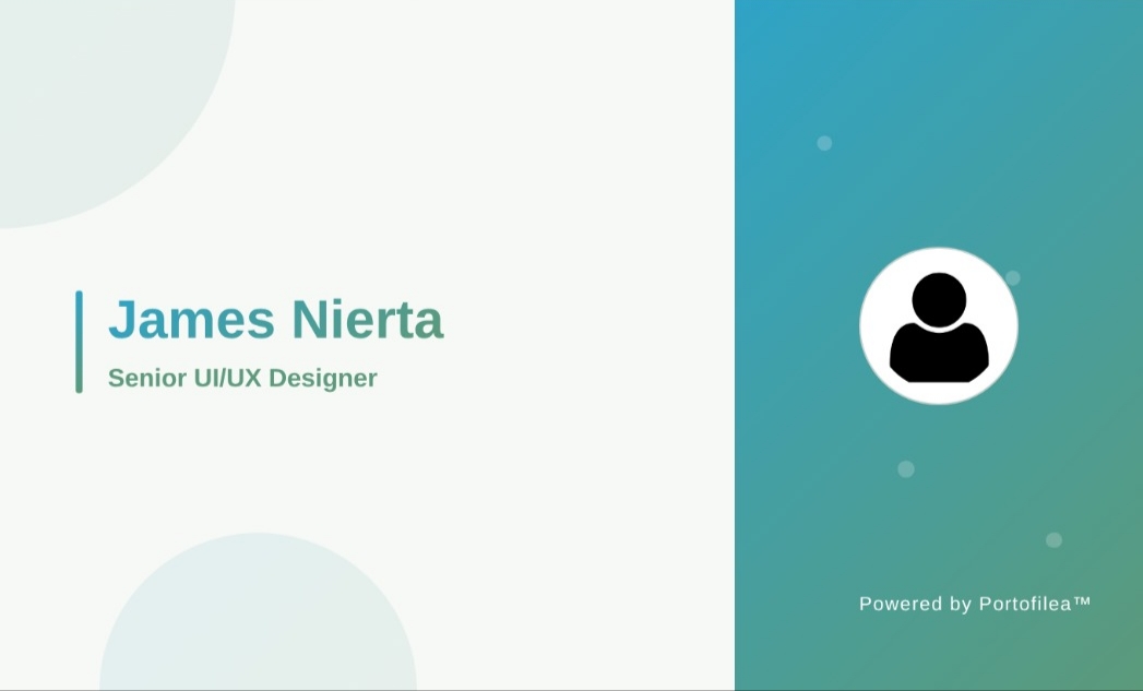 Modern Name Card: Signature Back 5