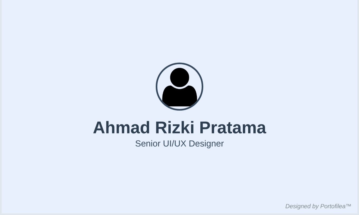 Modern Name Card: Signature Back 1