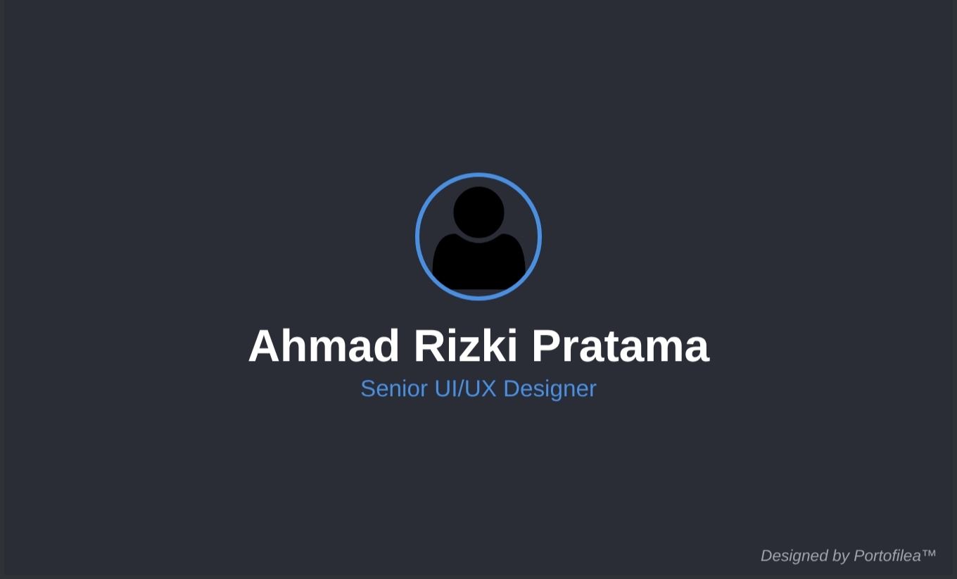 Modern Name Card: Signature Back 1