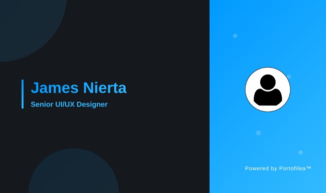 Modern Name Card: Signature Back 5