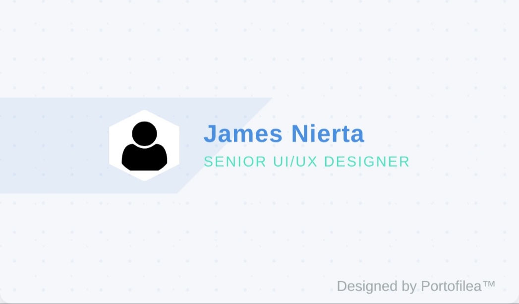 Modern Name Card: Signature Back 3